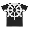 steering wheel sail boat funny All Over Men's T-shirt