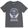 I Own It Forever The Title Police Officer V-Neck Tee