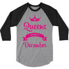 queens are born in december 3/4 Sleeve Shirt