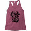skull pirate Racerback Tank