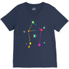 libra rainbow sign V-Neck Tee