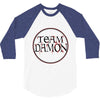 team damon salvatore 3/4 Sleeve Shirt