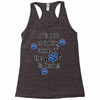 IT'S NOT DRINKING ALONE IF THE DOG IS HOME! Racerback Tank