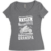 There Aren't Many Things I Love More Than Motorcycles Women's Triblend Scoop T-shirt