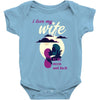 to the moon and back Baby Bodysuit