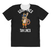 good times tan lines All Over Women's T-shirt