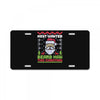 most wanted beard man this christmas License Plate