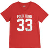 polk high V-Neck Tee