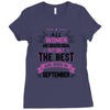 All Women Created Equal But The Best Born In September Ladies Fitted T-Shirt