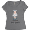 totes ma' goats Women's Triblend Scoop T-shirt