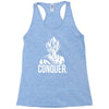 conquer   super saiyan goku Racerback Tank