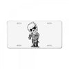scary boy License Plate