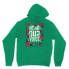 Women's March Hear Our Voice Unisex Hoodie