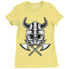death viking Ladies Fitted T-Shirt