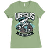 polar bear hunting Ladies Fitted T-Shirt