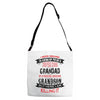 Super Cool Grandad Of A Freaking Awesome Grandson Adjustable Strap Totes