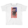 july 4th skull Toddler T-shirt