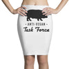 anti vegan task force Pencil Skirts
