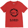 thank you lord V-Neck Tee