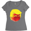 Peach Trump T-Shirt Women's Triblend Scoop T-shirt