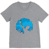 bat signal V-Neck Tee