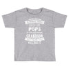 Super Cool Pops Of A Freaking Awesome Grandson Toddler T-shirt