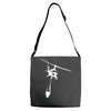 uh 1 huey air attack helicopter vinyl decal fire fighting cdf usfs Adjustable Strap Totes