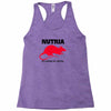 nutria its whats for dinner Racerback Tank