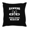 hawking av club middle school Throw Pillow