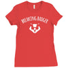 breaking badger Ladies Fitted T-Shirt