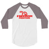 freedom fighters 3/4 Sleeve Shirt