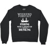 fishing funny Crewneck Sweatshirt
