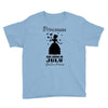 Princesses Are Born In July Youth Tee