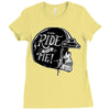 hi girl... ride with me! Ladies Fitted T-Shirt