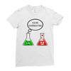 you're overreacting Ladies Fitted T-Shirt