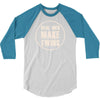 real men make twins 3/4 Sleeve Shirt