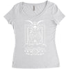 baphomet Women's Triblend Scoop T-shirt