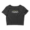 this t shirt was tested on dinosaurs Crop Top