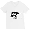 dad bear V-Neck Tee