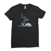 dolphin rider Ladies Fitted T-Shirt