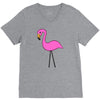 animal pink V-Neck Tee