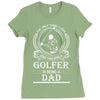 Golfer Dad Ladies Fitted T-Shirt
