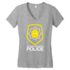 super secret police Women's V-Neck T-Shirt