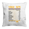 Virgo Facts Zodiac Throw Pillow