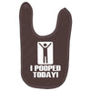 novelty funny humor tee graphic Baby Bibs