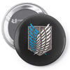 survey corps Pin-back button