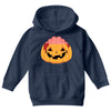 pumpkin brain Youth Hoodie