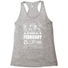Born In February Racerback Tank