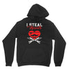 i steal heart valentin day Unisex Hoodie
