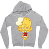 popelbob popcornkopf Zipper Hoodie